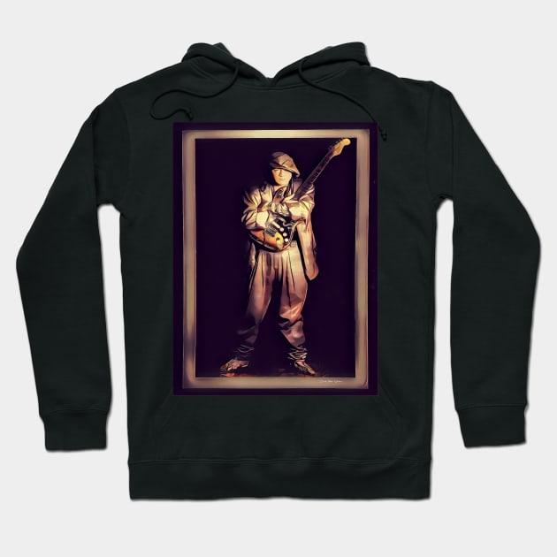 SRV - Portrait - Graphic One Hoodie by davidbstudios